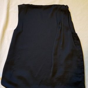 Vince sleeveless top w/pleat